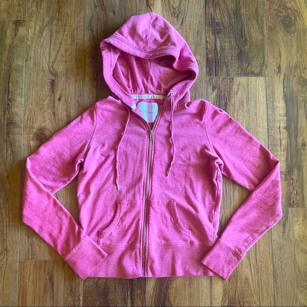 Victorias Secret Super Model zip up hoodie jacket Sz M